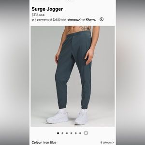 Lululemon Surge Joggers